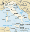 Political Map of Italy