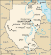 Political Map of Sudan before the Independence of South Sudan