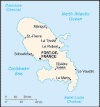 Martinique Political Map