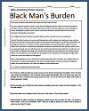 E.D. Morel's "Black Man's Burden" (1920) DBQ Worksheet