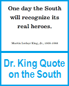 Dr. King Printable Quote on the South