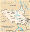 South Sudan Political Map