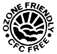 Ozone Friendly and CFC Free Symbol