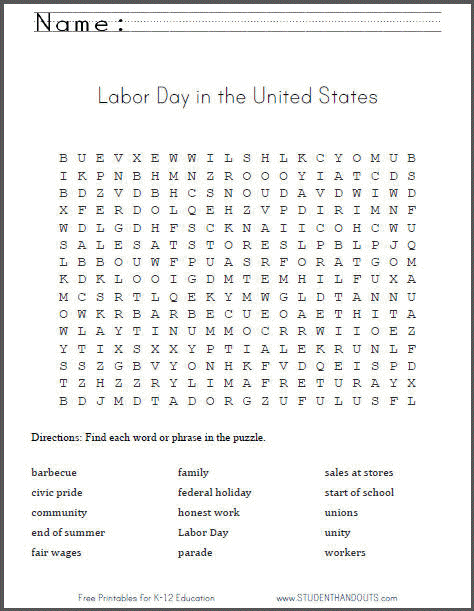 Social Studies Worksheets For Middle School