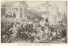 Roman street scene.  Painting by Boulager.