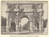 Triumphal Arch of Emperor Constantine, Rome.