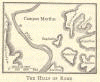 Map of the seven hills of Rome.