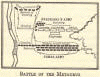 Map of the Battle of the Metaurus.