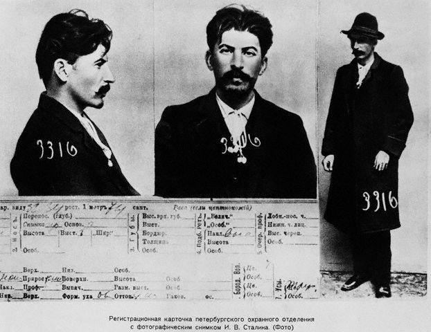 Joseph Stalin's Mug Shot