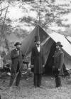 Lincoln, Pinkerton, and McClernand at Antietam