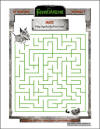 Sparky Printable Puzzle Maze (Frankenweenie, 2012)