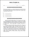 Brain Teasers Worksheet #5 | Student Handouts