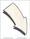 Downward Arrow Printable Sign for Classroom Bulletin Boards