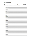 8.1 Vocabulary Terms Worksheet