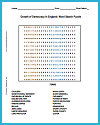 Growth of Democracy in England Word Search