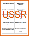 Printable Game Cards on the Fall of the USSR
