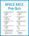 Space Race Pop Quiz