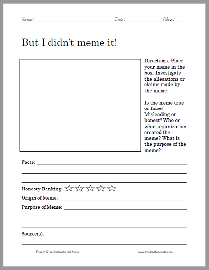 meme-true-or-false-worksheet-student-handouts