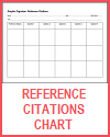 Reference Citations Chart with Tutorial