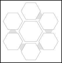 Hexagon Weekly Goal and Reward Tracker