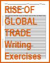 Rise of Global Trade Writing Exercises