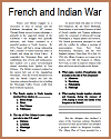 French and Indian War Reading with Questions