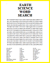 Earth Science Word Search Puzzle