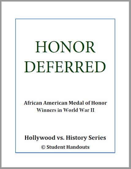 Honor Deferred (2006) - Free printable workbook (PDF file) to accompany this award-winning documentary film.