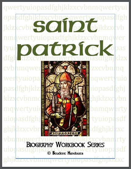 Saint Patrick Biography Workbook - Free to print (PDF file).