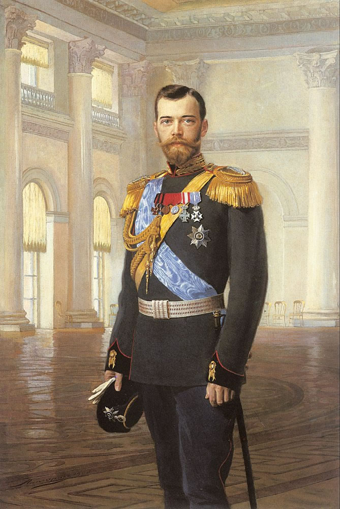 Russian Tsar Nicholas Ii Ruled 1894 1917