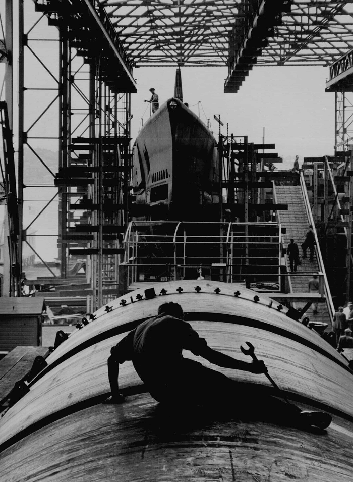 Submarine Construction in World War II