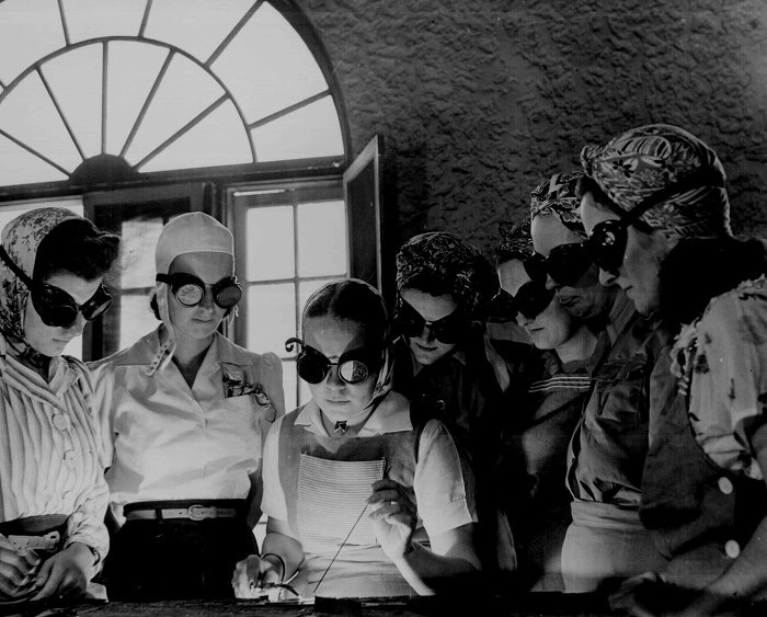 Women Receiving Vocational Training in World War II