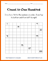 Count and Write Numerals to 100 Worksheet