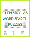 Chemistry Lab Word Search Puzzles