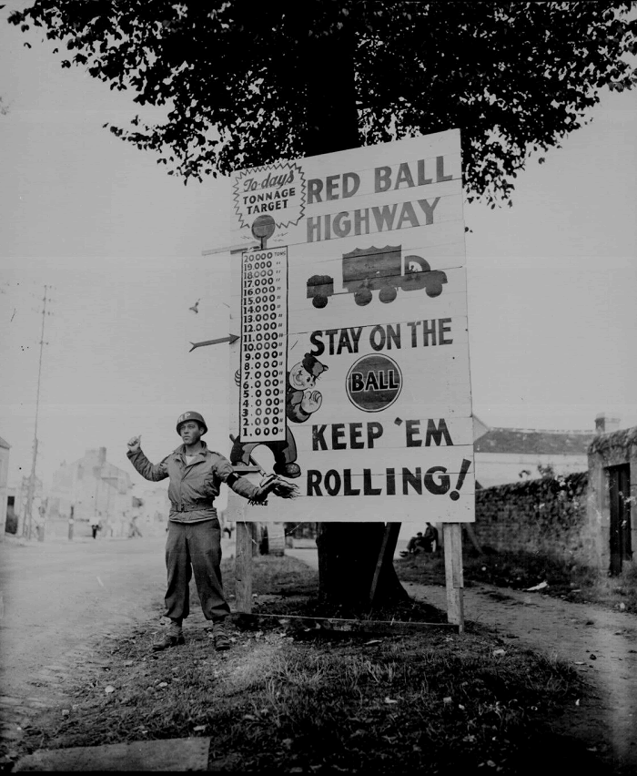 WWII Red Ball Express in France