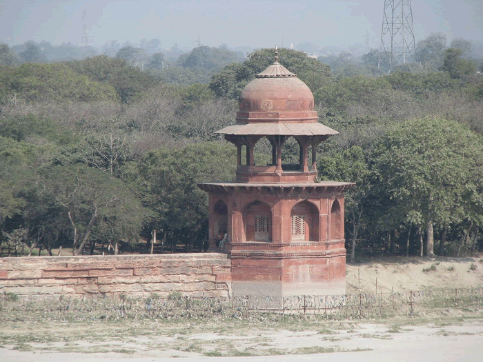 Pavilion on the Taj Mahal Grounds