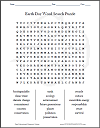 Earth Day Word Search Puzzle