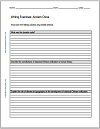 Ancient China Essay Questions Worksheet