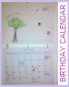 DIY Birthday Calendar Project