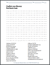Conflict over Slavery Word Search Puzzle
