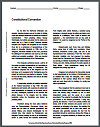 Constitutional Convention Reading with Questions