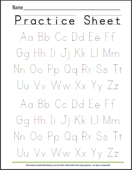 10 FREE Printable Handwriting Practice Sheets (2024) - ABCDee Learning