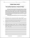 Eisenhower's Chance for Peace (1953) DBQ Worksheet