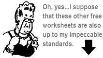 Free Worksheets for Teachers