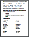 Industrial Revolution Graveyard Project with Instructions and Grading Rubric
