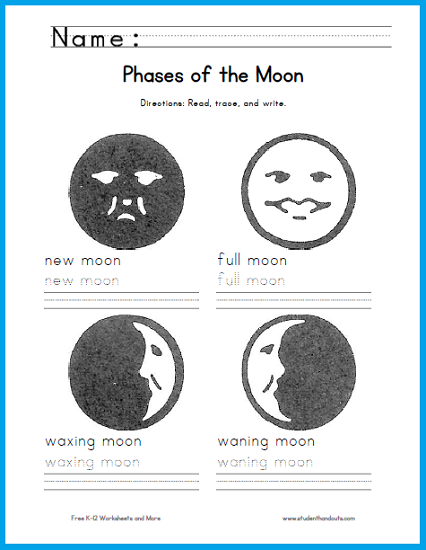 creative writing description of moon