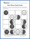 Moon Phases Sudoku Puzzle