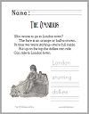 "The Omnibus" Poem Worksheet