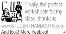 Free Teacher Worksheets