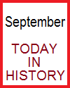 Today in History for September